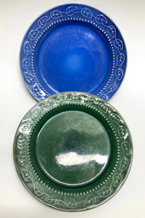 Тарелки декоративные, керамика, СССР, 2 шт