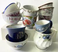 Набор кружки чашки разные 12 шт 
