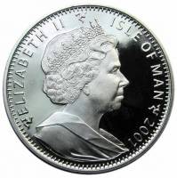 () Монета Остров Мэн 2001 год 1 крона ""   AU