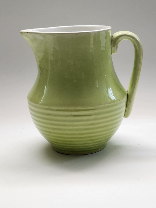 Кувшин зеленый салатовый ЗИК Конаково СССР 1958 год