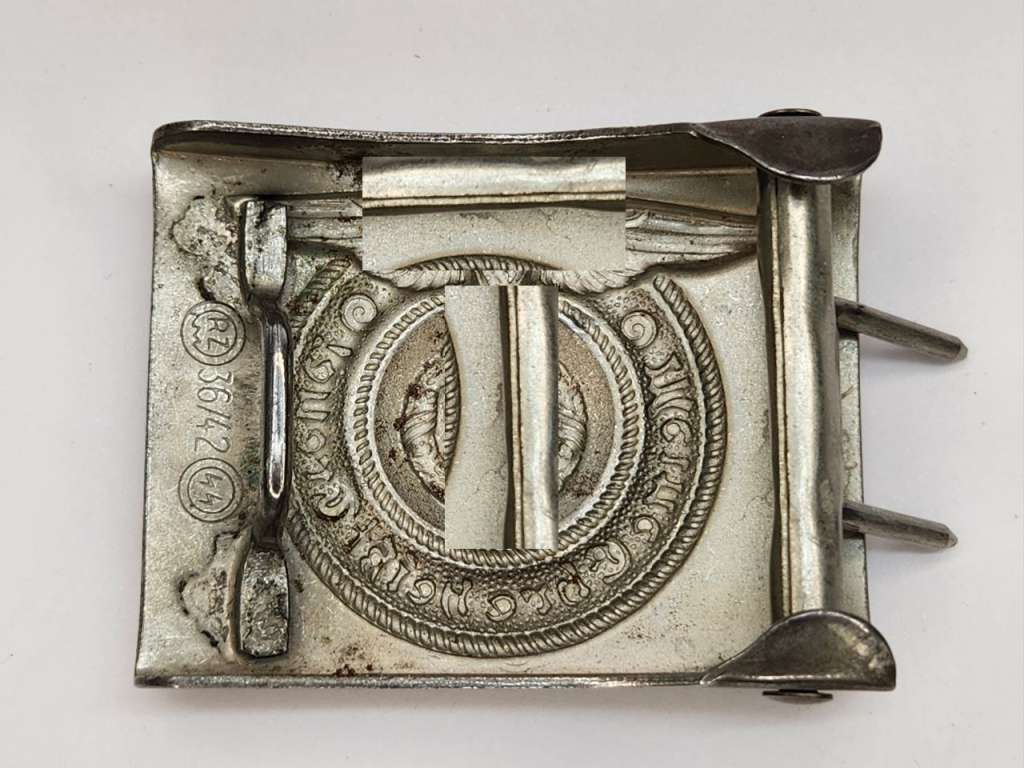 Пряжка Ваффен клейма Алюминий Германия 36\42