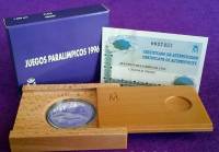() Монета Испания 1996 год 10000  ""   Биметалл (Серебро - Ниобиум)  UNC