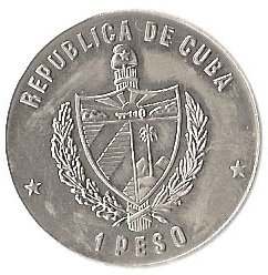 (1977) Монета Куба 1977 год 1 песо &quot;Игнасио Аграмонте&quot;  Медь-Никель  UNC