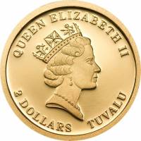 (№2010km116) Монета Тувалу 2010 год 2 Dollars (Корабль амп парусный спорт)
