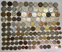 Набор иностранных монет 130 штук