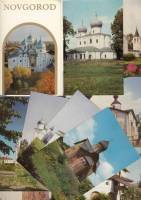 Набор открыток "Новгород", 16 шт., 1976 г.