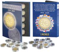 Планшет LS1010 для монет 2 Евро, 1999-2009. Lindner