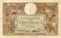 () Банкнота Франция 1938 год 100  ""   UNC