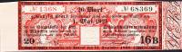 (№1924) Банкнота Германия 1924 год "20 Mark"