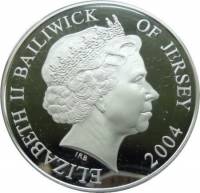 () Монета Остров Джерси 2003 год 5 фунтов ""   UNC