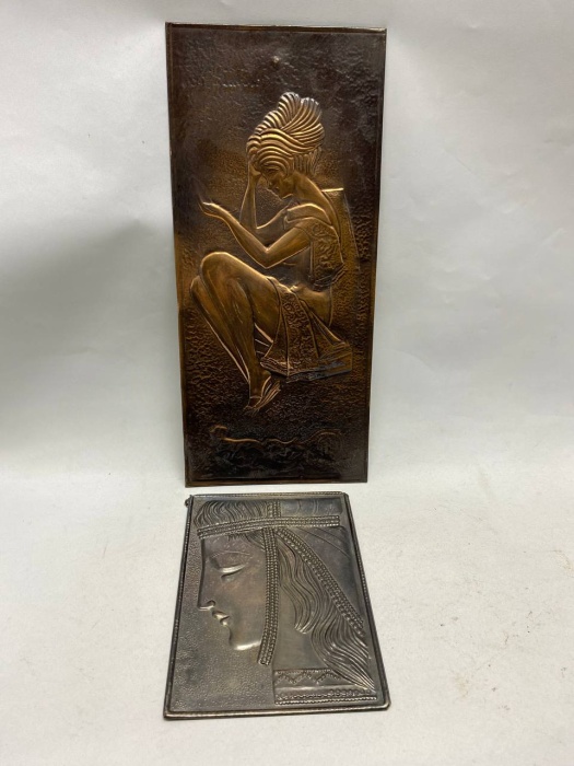 Панно чеканка 2 шт