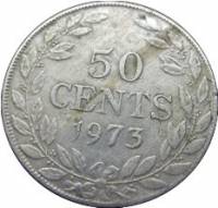 () Монета Либерия 1968 год 500  ""   Медь-Никель  UNC