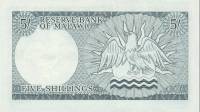 (№1964P-1 Aa) Банкнота Малави 1964 год "5 Shillings"