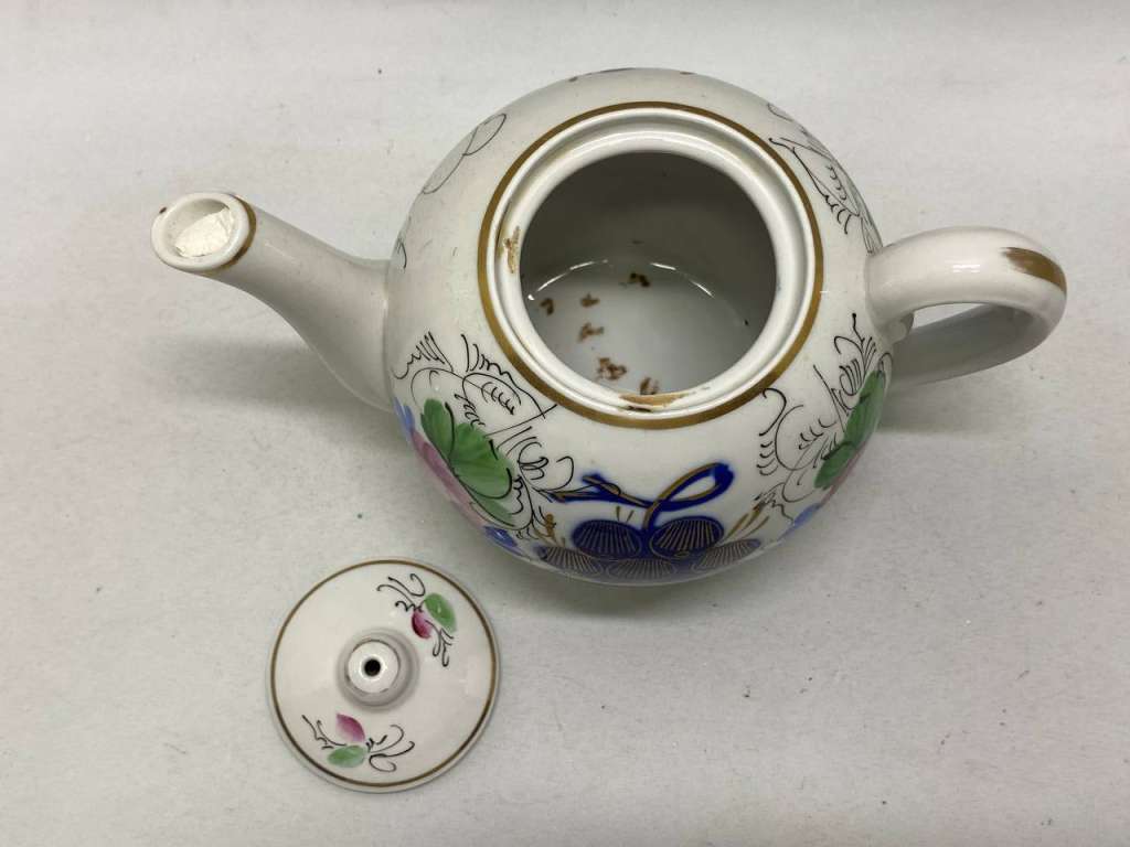 Чайник заварочный фарфоровый Кузяевск