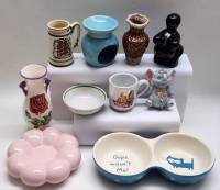 Статуэтки чашки сувенирные Миска для кошек Блюдо для мелочей Ваза Аромолампа 10 предметов