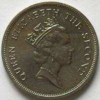 (№1994km32) Монета Тувалу 1994 год 10 Cents