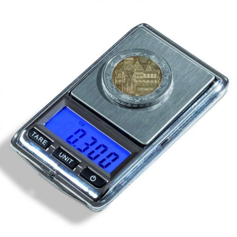 Карманные весы для монет и ювелирных изделий LIBRA 100, от 0,01 до 100 гр. Германия, 344223