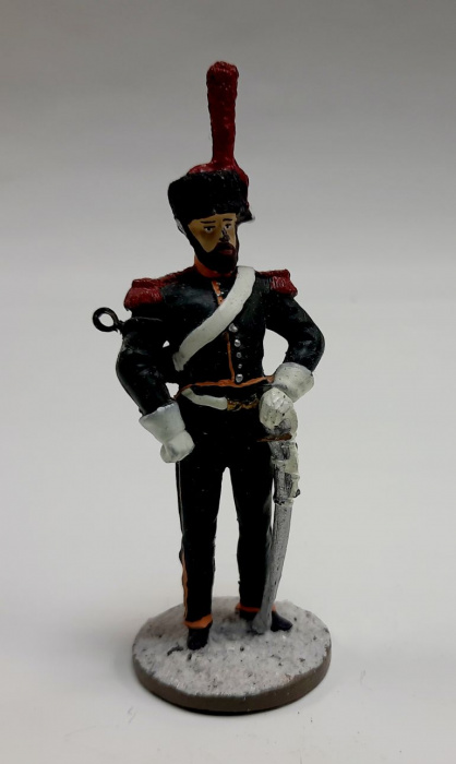 Оловянный солдатик &quot;Сапер 13-го конно-егерского полка, 1808-1809 г.&quot;