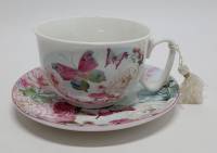 Чайная пара фарфор ЛФЗ(сост. на фото)