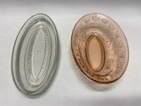 Селедочница и салатник стекло