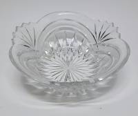 Салатник хрустальный, СССР, есть сколы (см. фото)