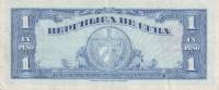 () Банкнота Куба 1949 год 1  ""   UNC