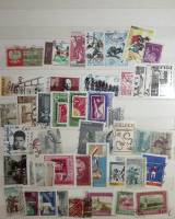 - Набор марок Польша 48 шт  Гашёные .  Θ