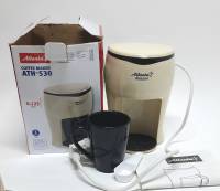 Электрическая кофеварка АТН-50, в комплекте чашка, фильтр, поддон, емкость 0,125 мл, Китай 