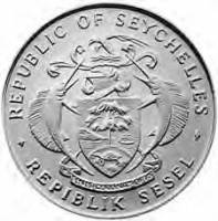 () Монета Сейшельские острова 1988 год 100  ""   Биметалл (Серебро - Ниобиум)  UNC