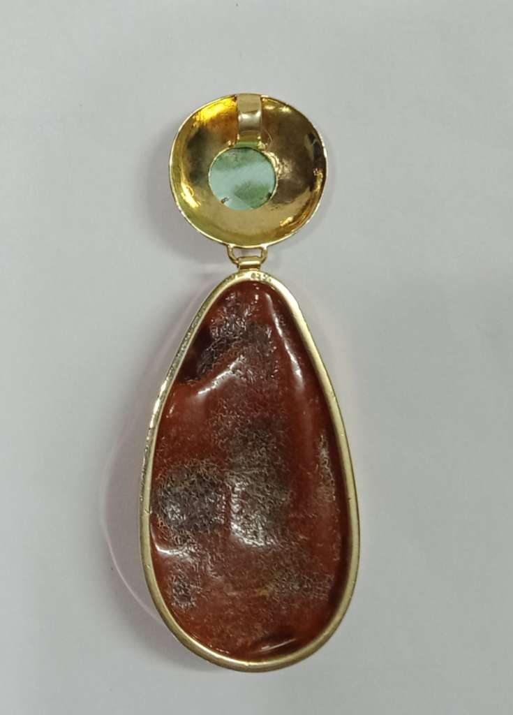 Подвеска кулон янтарь серебро 925 проба 28 гр (сост. на фото)