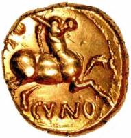 (№ (Племя Cunobellin) ) Монета Великобритания 2002 год 1 Stater (Племя Cunobellin)
