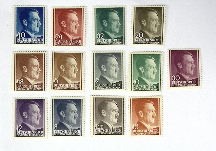 (--) Набор марок Рейх &quot;13 шт.&quot;  Негашеные  , III O