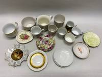 Кофейный набор 10 чашек и 9 блюдец