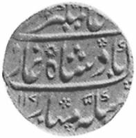 (№1765km12.2) Монета Индия 1765 год 1 Mohur (Аламгир II в)