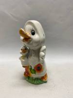 Ваза салфетница керамика в форме утки