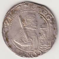 (1649) Монета Нидерланды (Голландия) 1649 год 1 рейксдальдер "Вильгельм I Оранский" Серебро Ag 750  
