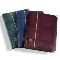 Альбом для марок COMFORT LSP 4/32 AM (32 черных листа) Leuchtturm, Красный #341942