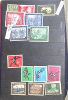 - Набор марок Разные страны 14 шт Латвия, Югославиля, Германия  Гашёные .  Θ