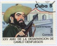 (1984-086) Марка Куба "Камило Сьенфуэгос"    25 лет со дня смерти Камило Сьенфуэгос III Θ