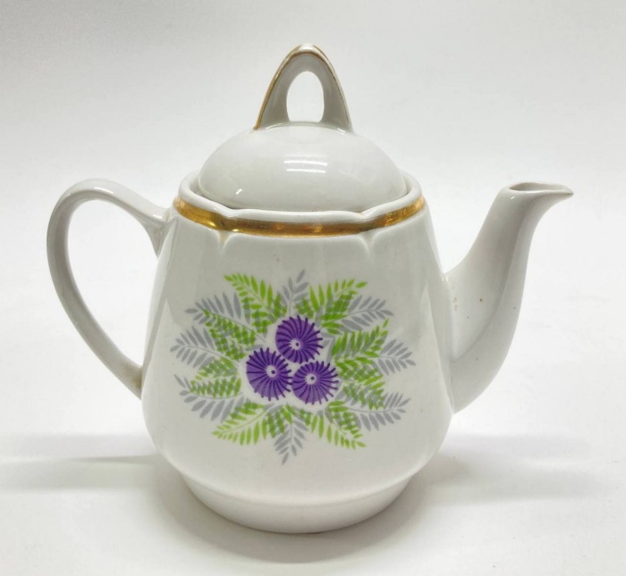 Чайник заварочный цветы, Рига, СССР
