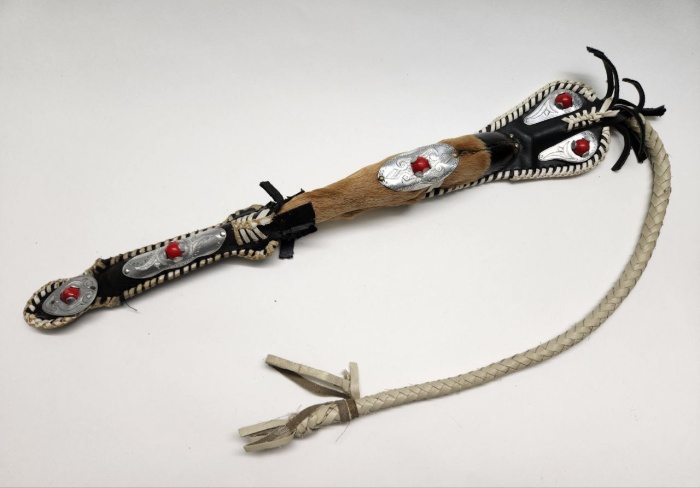 Плетка камча нагайка натуральная кожа оленья нога