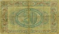 (№1911P-12a.1) Банкнота Швейцария 1911 год "20 Franken/Francs/Franchi"