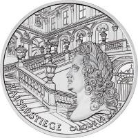 (009) Монета Австрия 2006 год 10 евро "Аббатство Гёттвайг"  Серебро Ag 925  UNC