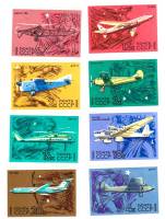 1969-110-117  Серия Набор марок (8 шт) СССР  Развитие гражданской авиации III O