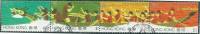(№1985-460) Лист марок Гонконг 1985 год "Фестиваль Лодок-Драконов", Гашеный