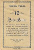 (№1920) Банкнота Австрия 1920 год "10 Heller"