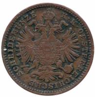 () Монета Австро-Венгрия 1885 год   ""   Серебрение  VF