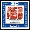 (1979-062) Марка Германия (ГДР) "Эмблема"    Международный конгресс учителей II Θ