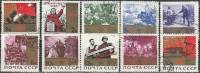 1965-043-52  Серия Набор марок (10 шт) СССР  20 лет Победы в ВОВ II Θ