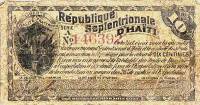 (№1888P-88) Банкнота Гаити 1888 год "10 Centimes"